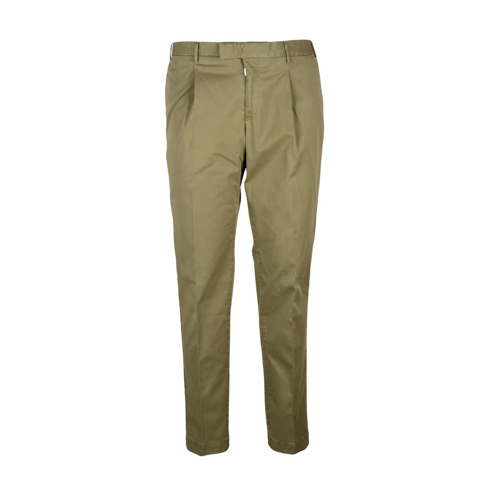 PT TORINO Stretch Trousers - Olive Green